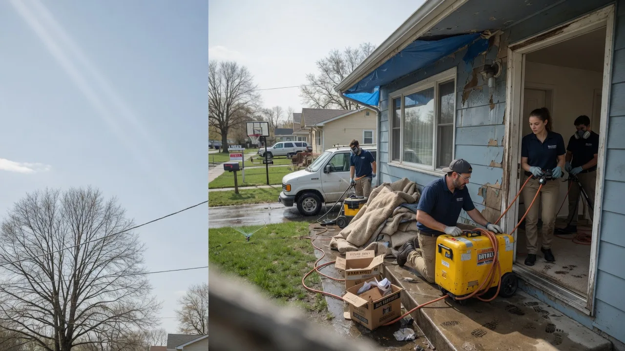 Basement Flood Cleanup in Bloomburg, TX near me